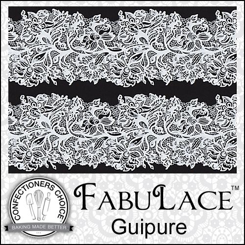 Guipure Fabulace Lace Mat by Confectioners Choice